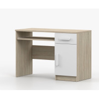 Psací stůl SCOUT - dub sonoma/bílý (více variant)
