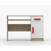 Psací stůl SCOUT - dub sonoma/bílý (více variant)