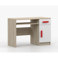 Psací stůl SCOUT - dub sonoma/bílý (více variant)