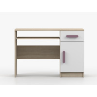 Psací stůl SCOUT - dub sonoma/bílý (více variant)