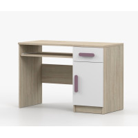 Psací stůl SCOUT - dub sonoma/bílý (více variant)