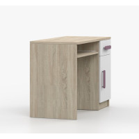 Psací stůl SCOUT - dub sonoma/bílý (více variant)