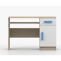 Psací stůl SCOUT - dub sonoma/bílý (více variant)