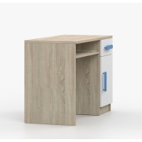 Psací stůl SCOUT - dub sonoma/bílý (více variant)