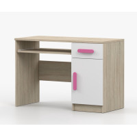 Psací stůl SCOUT - dub sonoma/bílý (více variant)