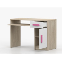 Psací stůl SCOUT - dub sonoma/bílý (více variant)
