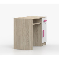 Psací stůl SCOUT - dub sonoma/bílý (více variant)