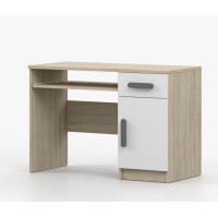 Psací stůl SCOUT - dub sonoma/bílý (více variant)