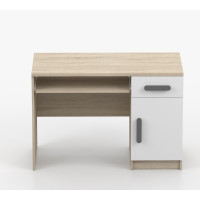 Psací stůl SCOUT - dub sonoma/bílý (více variant)