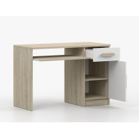 Psací stůl SCOUT - dub sonoma/bílý (více variant)