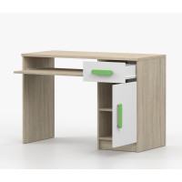 Psací stůl SCOUT - dub sonoma/bílý (více variant)