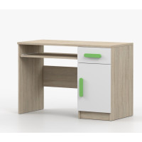Psací stůl SCOUT - dub sonoma/bílý (více variant)