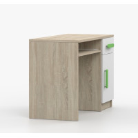 Psací stůl SCOUT - dub sonoma/bílý (více variant)