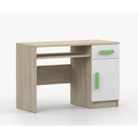 Psací stůl SCOUT - dub sonoma/bílý (více variant)