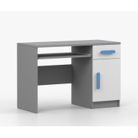 Psací stůl SCOUT - šedý/bílý (více variant)