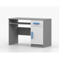 Psací stůl SCOUT - šedý/bílý (více variant)