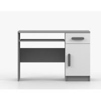 Psací stůl SCOUT - šedý/bílý (více variant)