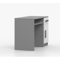 Psací stůl SCOUT - šedý/bílý (více variant)