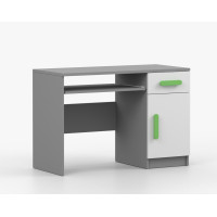 Psací stůl SCOUT - šedý/bílý (více variant)