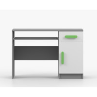 Psací stůl SCOUT - šedý/bílý (více variant)