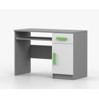 Psací stůl SCOUT - šedý/bílý (více variant)