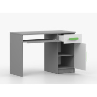 Psací stůl SCOUT - šedý/bílý (více variant)