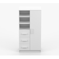 Regál SCOUT - bílý (více variant)