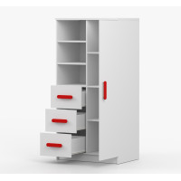 Regál SCOUT - bílý (více variant)