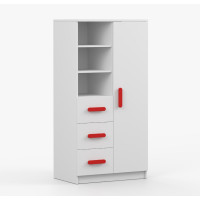 Regál SCOUT - bílý (více variant)