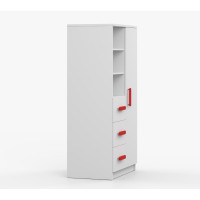 Regál SCOUT - bílý (více variant)