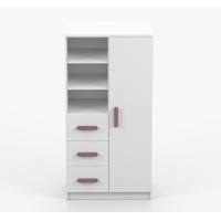 Regál SCOUT - bílý (více variant)