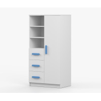 Regál SCOUT - bílý (více variant)