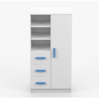 Regál SCOUT - bílý (více variant)