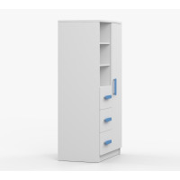 Regál SCOUT - bílý (více variant)