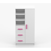 Regál SCOUT - bílý (více variant)