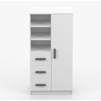 Regál SCOUT - bílý (více variant)