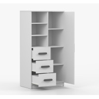 Regál SCOUT - bílý (více variant)