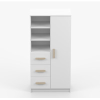 Regál SCOUT - bílý (více variant)