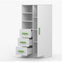 Regál SCOUT - bílý (více variant)