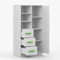 Regál SCOUT - bílý (více variant)