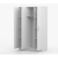 Šatní skříň SCOUT 120 - bílá (více variant)