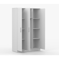 Šatní skříň SCOUT 120 - bílá (více variant)