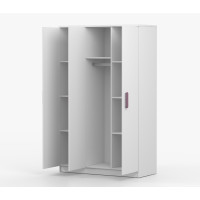 Šatní skříň SCOUT 120 - bílá (více variant)