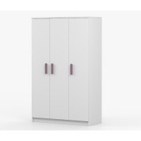 Šatní skříň SCOUT 120 - bílá (více variant)
