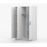 Šatní skříň SCOUT 120 - bílá (více variant)