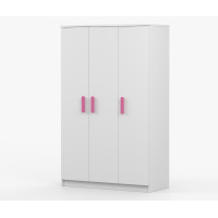 Šatní skříň SCOUT 120 - bílá (více variant)