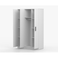 Šatní skříň SCOUT 120 - bílá (více variant)