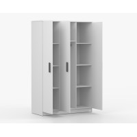 Šatní skříň SCOUT 120 - bílá (více variant)