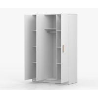Šatní skříň SCOUT 120 - bílá (více variant)