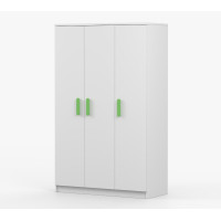 Šatní skříň SCOUT 120 - bílá (více variant)